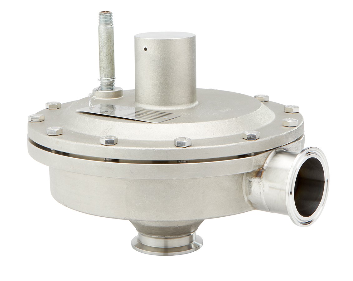 Steriflow FBCPM Series Sanitary Air Loaded Pressure and Back Pressure Regulators