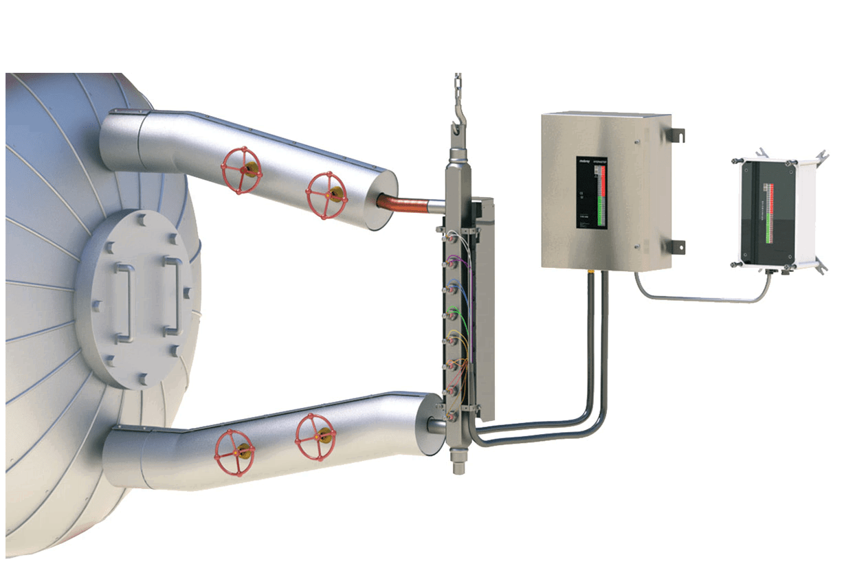 Hydrastep Steam Drum Water Level Monitoring